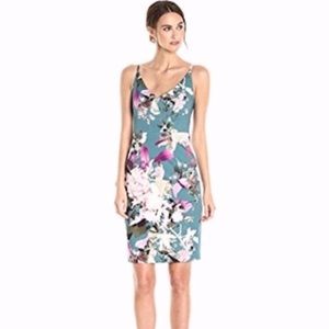 BLACK HALO "JEVETTE" DRESS SHEATH NWOT 2-4